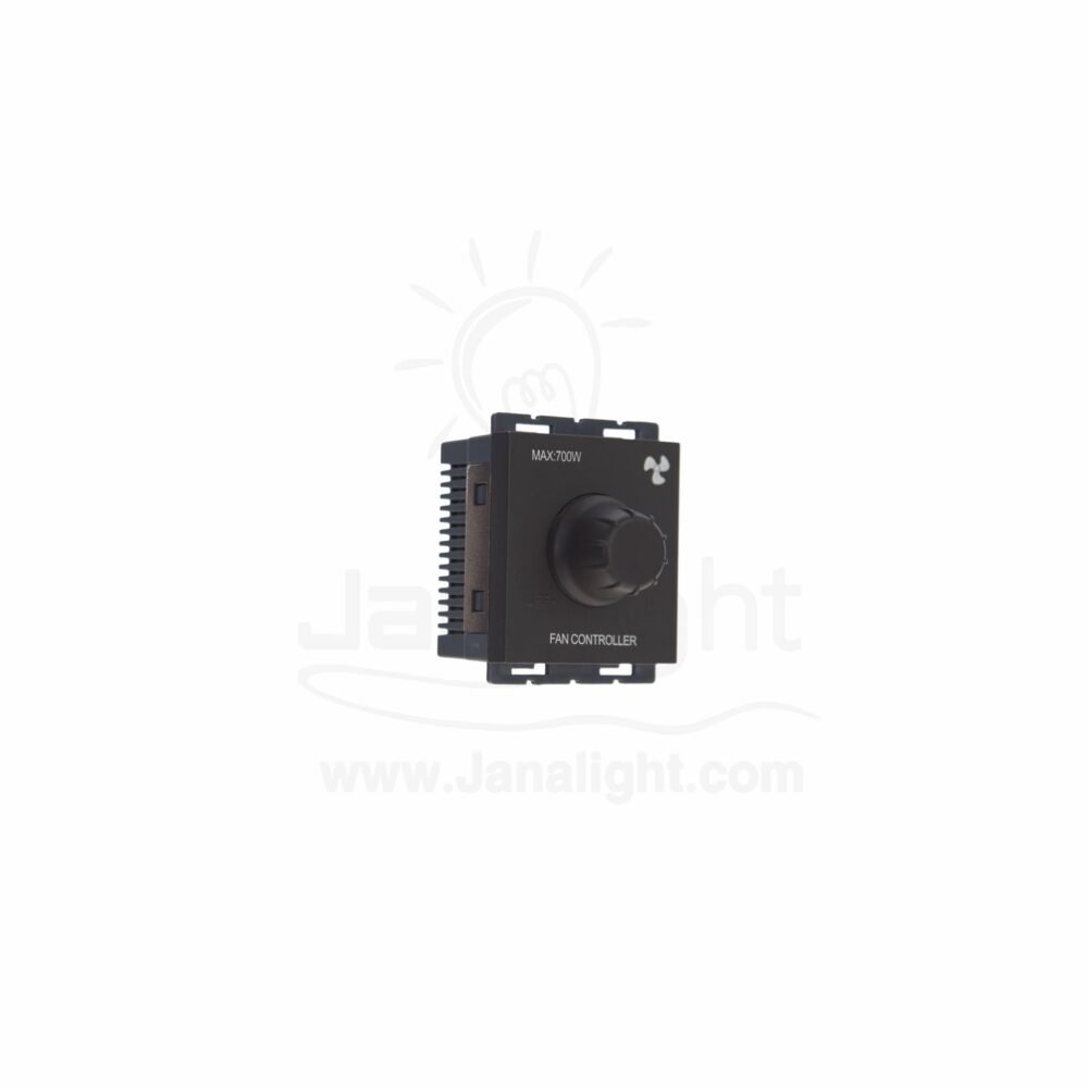 OSA دايمر مروحة 700 وات بني 3 osa Socket Dimmers 700w For fan dark brown